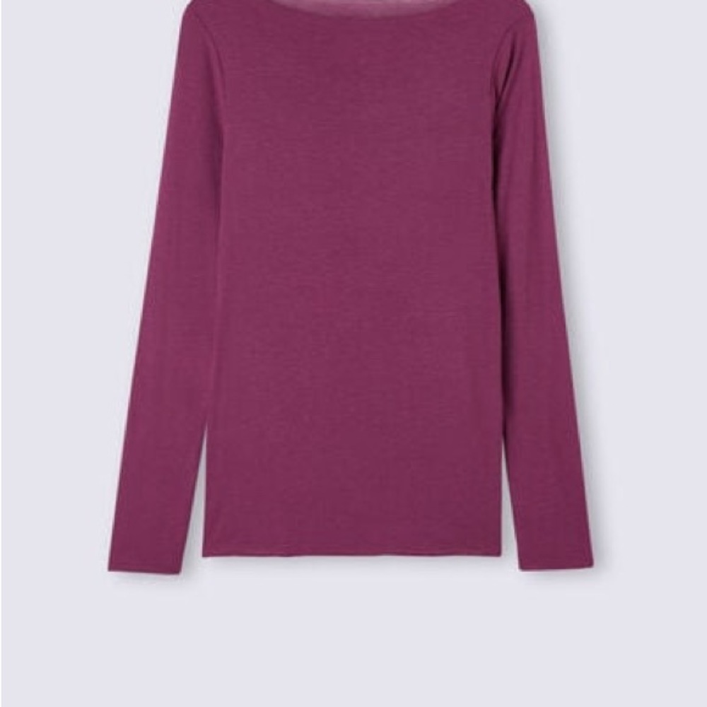 Intimissimi Boat Neck Modal Cashmere Ultralight Top NWT